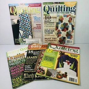 Mixed Lot of 5 Fons & Porter's Quilting Magazines Easy Quilts 2012 and 2016 - Picture 1 of 11