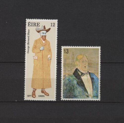 24260 IRELAND MNH** 1986 EUROPA CEPT 2v Oscar Wilde B. Shaw