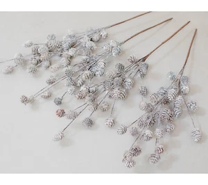 Set of 4 Mini Pinecone Picks by Lauren McBride - 23 in.. - Picture 1 of 4