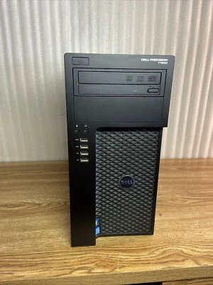 DELL PRECISION T1650 TOWER PC INTEL XEON E3 3.2GHz 8GB 500GB WINDOWS 10 - Image 1 of 4