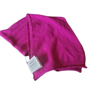 John Lewis & Partners Italian Cashmere Fushia Winter Sweater Scarf New with Tags - Picture 1 of 6