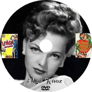 ELYSE KNOX DOUBLE FEATURE 1947-1949 Linda Be Good/There's a Girl in My Heart - Picture 1 of 2