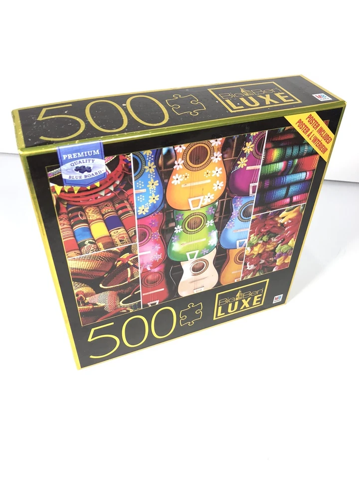 Big Ben Luxe PERÚ 500 piezas rompecabezas 24" × 18" póster incluido caja abierta nunca usado Foto 1 de 4