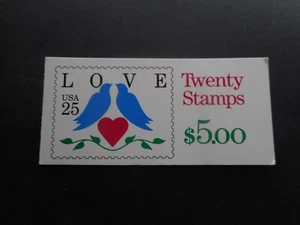 Scott 2441a, 25 cent, Love, Booklet - Picture 1 of 1