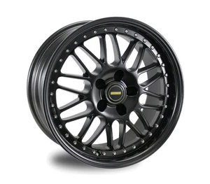 To Suit LEXUS IS WHEELS PACKAGE: 17x8.5 17x9.5 Simmons OM-1 Satin Black and M... - Picture 1 of 2
