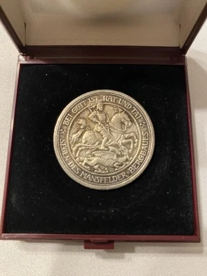 Alte Münze 3 Mark Deutsches Reich 1915 Mansfelder Bergbau - Bild 1 von 4