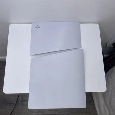 Paneles de repuesto originales para PS5 Slim White Case Paneles F05-2 + F16-1 Foto 1 de 4