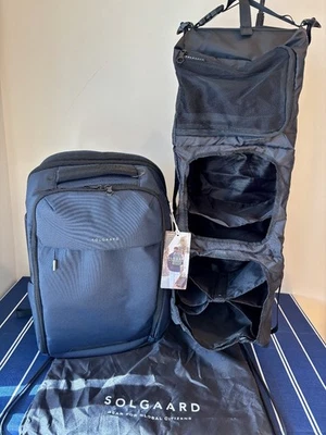 NWT Solgaard Venture Backpack  Large Navy Blue Shore-Tex Fabric & Flow Closet - Image 1 of 4