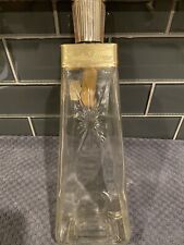 Bourbon Supreme Rare Whiskey Glass Bottle Decanter MCM Atomic Star Barware Twist