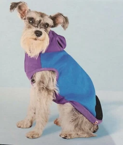 Nueva Sudadera con Capucha Colección LEGO Color Bloque Perro Azul/Púrpura/Negro Pequeño - Imagen 1 de 7