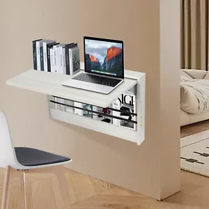 Wall-mounted Folding Table 90° Foldable Wall Table Fold Down Table 24.8x16.3 in - Picture 1 of 16
