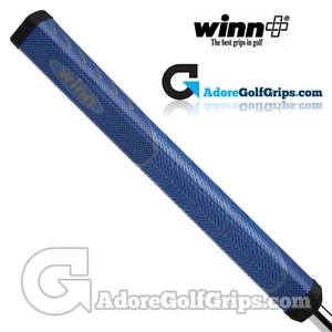 Winn NTP 1.10" Non-Taper Midsize+ Pistol Putter Grip - Blue + FREE Tape - Picture 1 of 1
