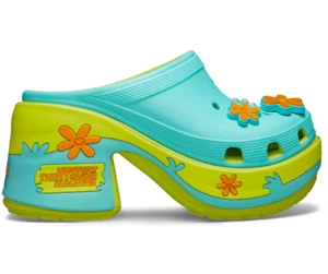 CROCS Scooby-Doo! Siren Clog 210107 Lime Punch Size W7 - Picture 1 of 4