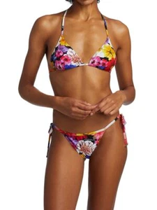 DOLCE&GABBANA Floral Triangle Bikini Set Size 3 (Medium) - Picture 1 of 9