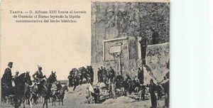 España - TARIFA (And.) - D. Alfonso XIII frente al torreon de Guzman el Bueno - Imagen 1 de 2
