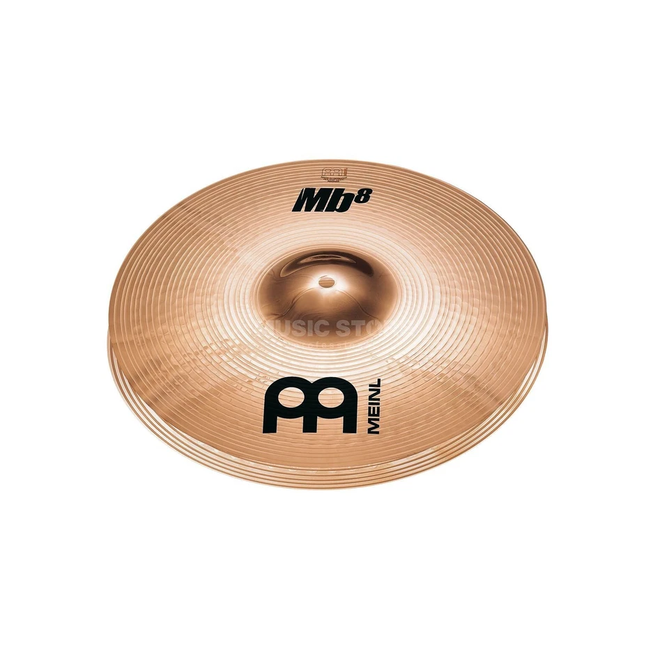 Meinl Cymbals MB8-13MH 13-Inch Brilliant Finish Medium Hi-Hat Cymbal - Image 1 of 1