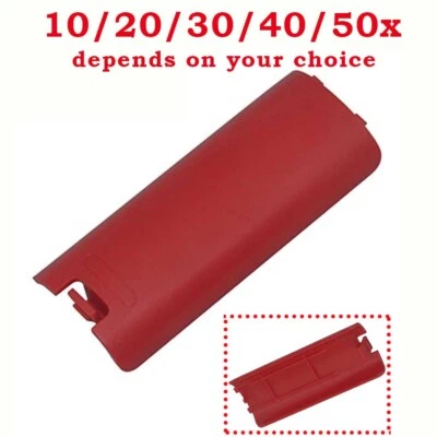 Lot 10~50PCS Replacement Battery Cover Shell Case Clip For Wii Remote Controller - Image 1 of 4