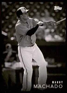 2018 Topps On Demand Black/White Manny Machado San Diego Padres #10 - Picture 1 of 2
