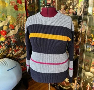 LeTigre Vintage Striped Sweater Size L Le Tigre - Image 1 of 4