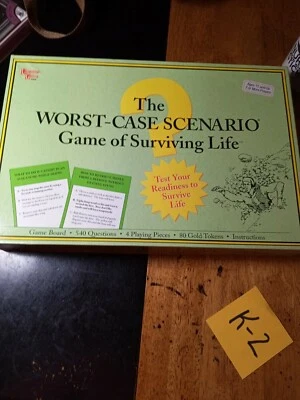 The Worst Case Scenario Game of Surviving Life Juego de Mesa Juego Completo Foto 1 de 4