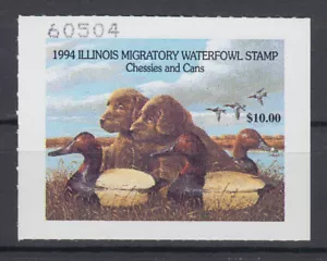 United States – 1994 Illinois Waterfowl / Duck Stamp – MNH - Picture 1 of 2