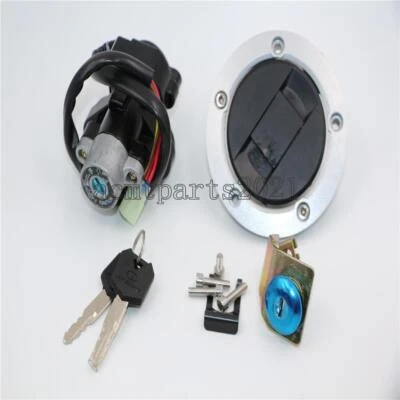 Замок сиденья крышки топливного газа выключателя зажигания для Suzuki SV650 SV650S 2003-2009 - Изображение 1 из 4
