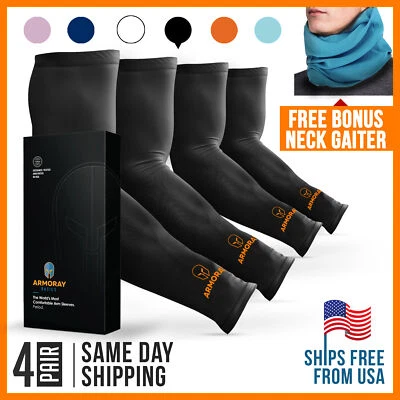 Mangas de brazo de baloncesto NEGRAS para hombre mujer manga de compresión multicolor Foto 1 de 4