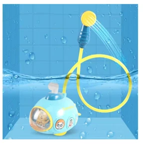 Electric Bath Toy with Shower Head Baby Shower Sprinkler Toy Cartoon - Picture 1 of 4