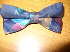 Used Bow Tie - Blue Floral 88845