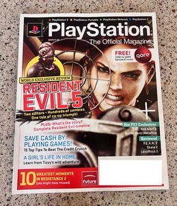PlayStation The Official Magazine Issue 17 March 2009 Resident Evil 5 - Picture 1 of 1