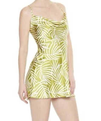 Красивое атласное шелковое летнее платье размер M - Изображение 1 из 4