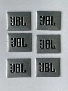 6 x car and home JBL Speaker Badge Emblem replacement - Picture 1 of 3
