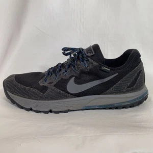 Men’s Nike Zoom Wildhorse 3 Size 13 Black Blue Gray 805569-001 Running Shoes - Picture 1 of 19