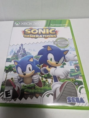 Sonic Generations Microsoft Xbox 360 No manual Tested - Image 1 of 3