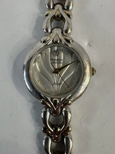 Vintage Armitron Now 75/2344-5 753H/2 Silver Tone Ladies Watch Quartz Runs - Picture 1 of 4