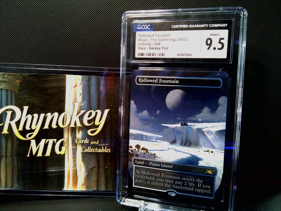 Hallowed Fountain Unfinity Galaxy Foil CGC Mint! - Image 1 of 1