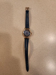 VTG Ladies Ernest Borel Kaleidoscope Cocktail Swiss Watch Skeleton Back, Working - Picture 1 of 10