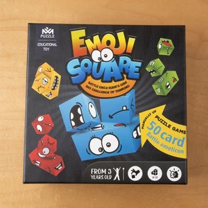 Emoji Square - Board / Puzzle Game COMPLETE - Picture 1 of 5