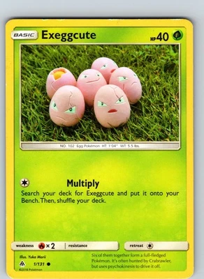 Exeggcute 1/131 2018 SM Forbidden Light Regular Common - Image 1 of 3
