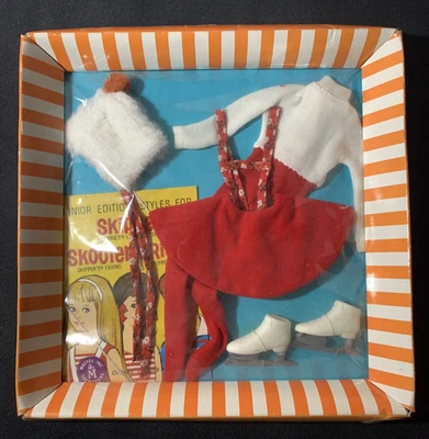 Patrón original de colección (hermana de Barbie) #1908 diversión de patinaje 1964 nuevo en caja original sin usar, en caja Foto 1 de 4