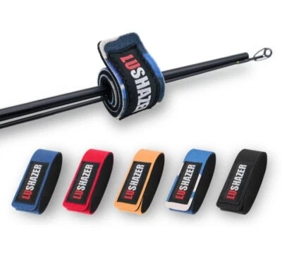 Angelrute Gürtel Rutenband Klettband Riemen Angelrutenriemen EVA bunte Farben