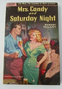 MRS. CANDY & SATURDAY NIGHT by Robert Tallant, Popular Library #358, 1951 - Foto 1 di 3