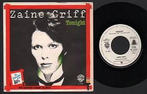 7" ZAINE GRIFF TONIGHT / THIS COULD MEAN EVERYTHING PROMO WHITE LABEL ITALY 1980 - Imagen 1 de 1