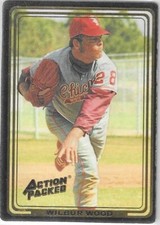 WILBUR WOOD CHICAGO WHITE SOX 1992 ACTION PACKED BASEBALL CARD