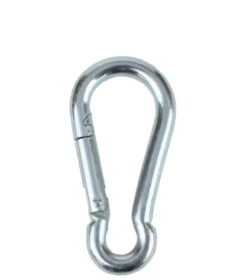 2PK Everbilt  3/8 in. x 3-1/2 in. Zinc-Plated Rope Chain Quick Spring Link 42734 - Image 1 of 2