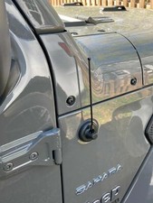 7" Black Stainless Antenna Mast AMFM for JEEP WRANGLER JK/JL 2007-2021 GLADIATOR