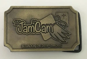 SCOUTS OF ECUADOR - 2 JAMCAM INTERAMERICANAS Y 15 HEBILLAS SCOUT JAMBOREE NACIONAL - Imagen 1 de 2
