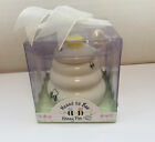Kate Aspen Sweet As Can Bee Ceramic Honey Pot With Heart Dipper New In Package