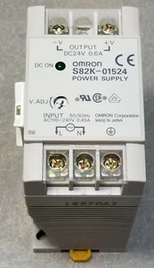 Módulo de fuente de alimentación Omron S82K-01524 entrada 100 a 240vac, salida 24 vdc. - Imagen 1 de 6