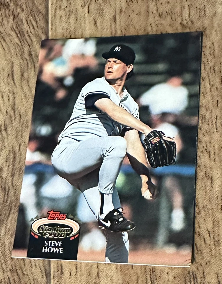 1992 Topps Stadium Club - National Convention #827 Steve Howe - Image 1 of 2
